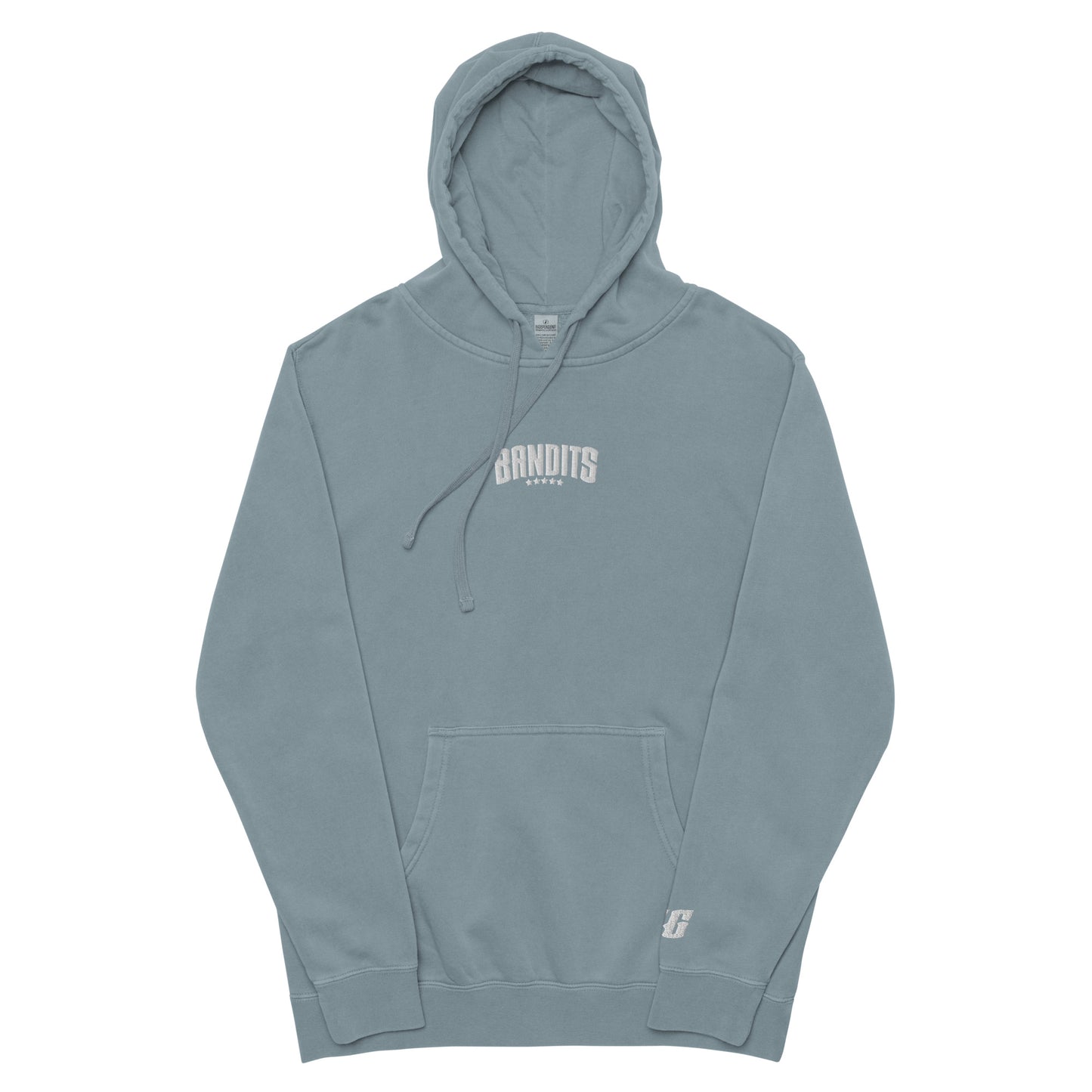 Unisex pigment-dyed hoodie