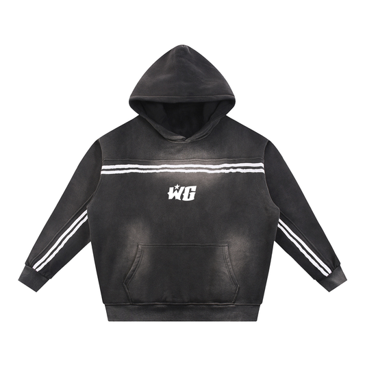 The Vault Striped Hoodie